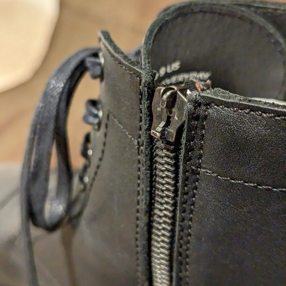 Thursday Major Zipper Boot - Black - Size 9 - Like NEW - Picture 10 of 12